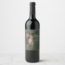 Élégant mariage vert olive personnalisable