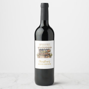 Étiquette Pour Bouteilles De Vin Elle sort du Étiquette de bouteilles de vin du mar