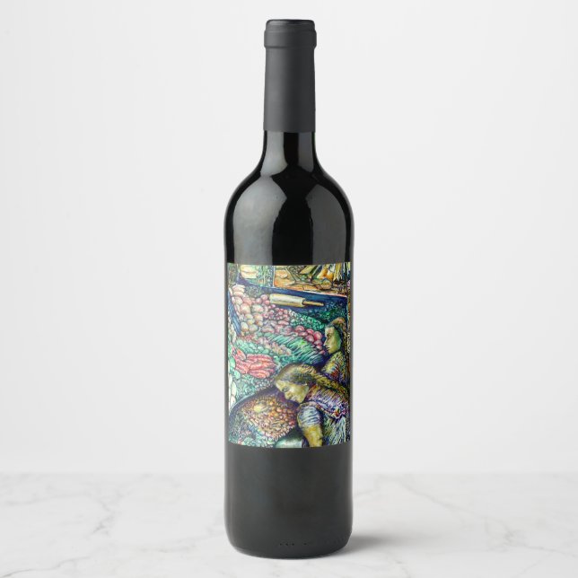 Étiquette Pour Bouteilles De Vin Enceladus (Devant)