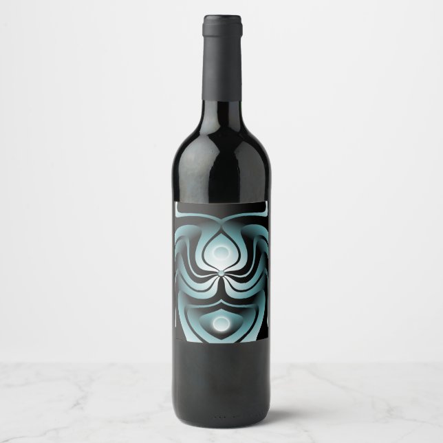 Étiquette Pour Bouteilles De Vin Énergie (Devant)
