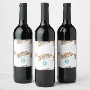 Étiquette Pour Bouteilles De Vin Ensemble d'étiquettes de nourriture et de boisson 