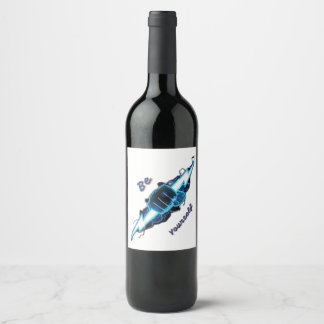 Étiquette Pour Bouteilles De Vin Ensemble d'étiquettes de nourriture et de boisson