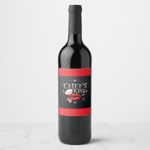 Étiquette Pour Bouteilles De Vin Ensemble d'étiquettes de nourriture et de boisson 
