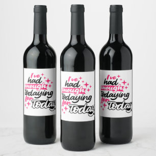 Étiquette Pour Bouteilles De Vin Ensemble d'étiquettes pour denrées alimentaires et