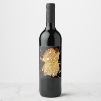Étiquette Pour Bouteilles De Vin Ensemble d'étiquettes pour les produits alimentair