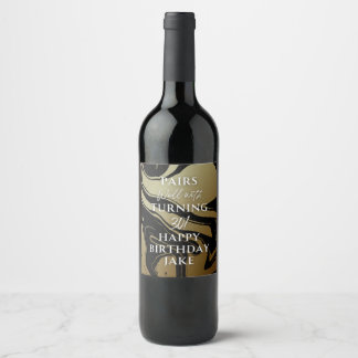 Étiquette Pour Bouteilles De Vin Ensemble d'étiquettes pour les produits alimentair