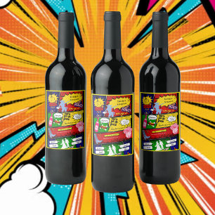 Étiquette Pour Bouteilles De Vin enterrement de vie de jeune fille vachette bande d