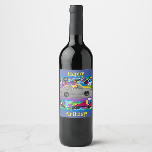 Étiquette Pour Bouteilles De Vin Étiquette bouteille de vin (Devant)
