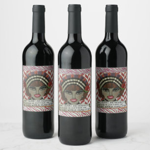 Étiquette Pour Bouteilles De Vin Étiquette de bouteille de vin