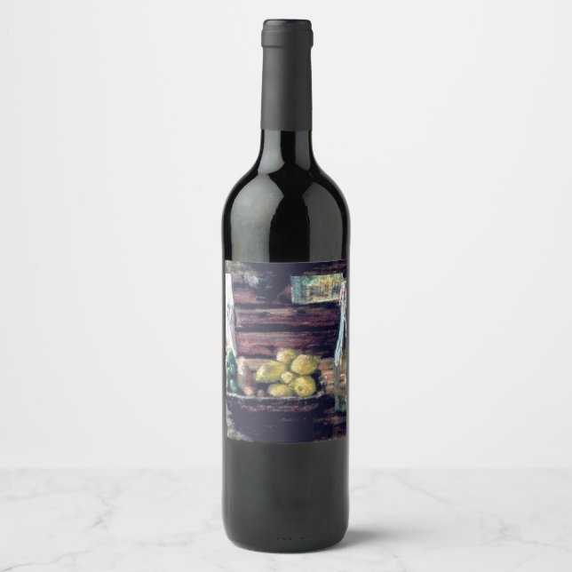 Étiquette Pour Bouteilles De Vin Étiquette de bouteille de vin (Devant)