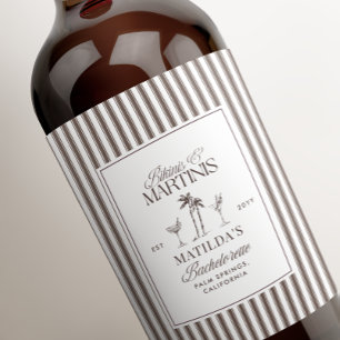 Étiquette Pour Bouteilles De Vin Étiquette de bouteille de vin Enterrement de vie d