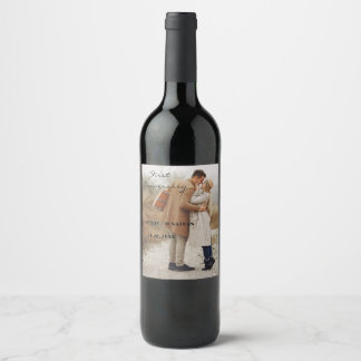 Étiquette Pour Bouteilles De Vin Étiquette de bouteille de vin personnalisé pour le