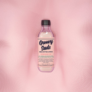 Étiquette Pour Bouteilles De Vin Étiquette de produits d'entreprise Cool de typogra