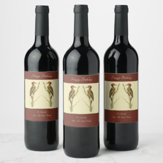 Étiquette Pour Bouteilles De Vin Étiquette de vin brésilien en pics