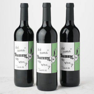 Étiquette Pour Bouteilles De Vin Étiquette de vin de Pâques Est-ce que certains lap