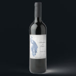 Étiquette Pour Bouteilles De Vin Étiquette de vin Mariage Blue Peacock<br><div class="desc">Personnalisez un étiquette de vin unique pour votre réception de mariage avec un Étiquette de vin Mariage Blue Peacock. Le design Étiquette du vin se caractérise par un élégant paon contre un feuillage délicat et un arrière - plan grunge. Personnalisez avec les noms du marié et de la mariée avec...</div>