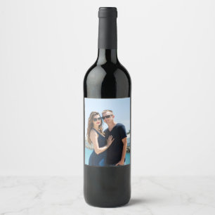 ÉTIQUETTE POUR BOUTEILLES DE VIN ÉTIQUETTE DE VIN PERSONNALISÉE PHOTO