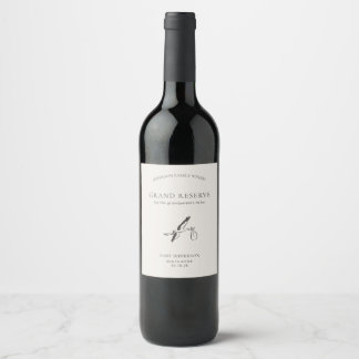 Étiquette Pour Bouteilles De Vin Étiquette de vin pour annonce de grossesse