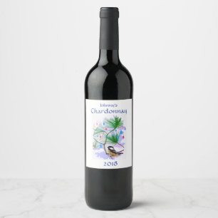 Étiquette Pour Bouteilles De Vin Étiquette du vin de l'arbre