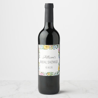 ÉTIQUETTE POUR BOUTEILLES DE VIN ÉTIQUETTE PERSONNALISÉE POUR BOUTEILLE DE VIN FLEU