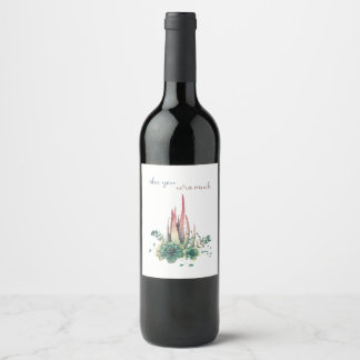 Étiquette Pour Bouteilles De Vin Étiquette Vin - Aloe You Vera Beaucoup