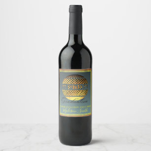 Étiquette Pour Bouteilles De Vin Étiquette vin personnalisable diplômé de doctorat