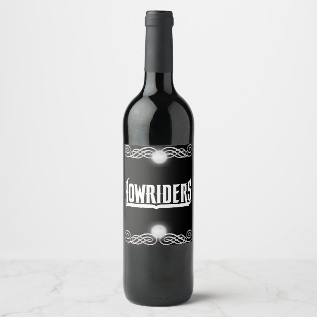 Étiquette Pour Bouteilles De Vin Faible revendeur (Devant)