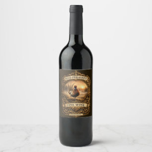 Étiquette Pour Bouteilles De Vin Faisan