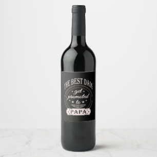 Étiquette Pour Bouteilles De Vin Fête des pères Le meilleur papa