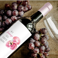 Flamant rose Aquarelle Exotique Rose Moderne Avec 