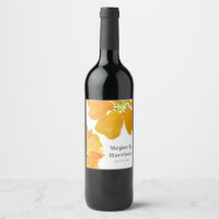 Fleurs orange aquarelle époustouflantes