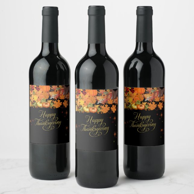 Étiquette Pour Bouteilles De Vin Food and Beverage Label Set (Bouteilles)