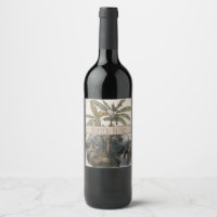 Forêt de bananiers tropicaux antiques | Bota vinta