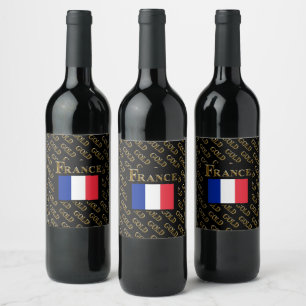 ÉTIQUETTE POUR BOUTEILLES DE VIN FRANCE