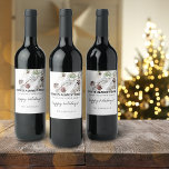 Étiquette Pour Bouteilles De Vin Funny 2022 Est Presque Sur Le Nom Vacances<br><div class="desc">Une excellente idée cadeau pour vos amis et votre famille. Aquarelle pin verdoyant d'hiver sur la partie supérieure droite du étiquette. "2022 est presque terminé" et Une fois de plus à WINE à ce sujet" dans la typographie moderne. "Joyeuses fêtes" en typographie manuscrite. Ajoutez votre nom à celui-ci d'un design...</div>