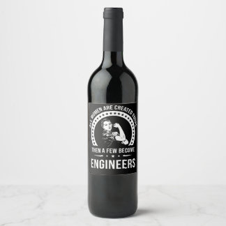 Étiquette Pour Bouteilles De Vin Funny Engineer For All Women