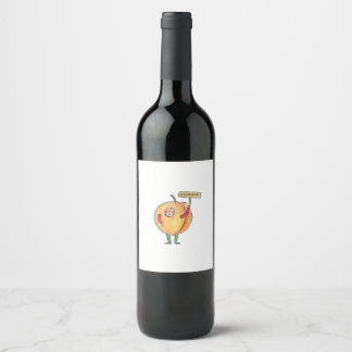 Étiquette Pour Bouteilles De Vin Georgia Peach