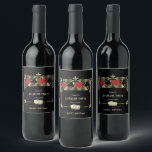 Étiquette Pour Bouteilles De Vin Glam Las Vegas Casino Royale<br><div class="desc">Royal, conception de carte Vintage Great Gatsby et Casino thème. Il présente un Great Gatsby, une forme de style Art déco de Roaring des années 1920, un faux royal or freer-de-lis, des polices vintages, ainsi que des combinaisons de cartes avec des bords dorés. Utilisez l'outil Personnaliser pour ajouter vos informations....</div>