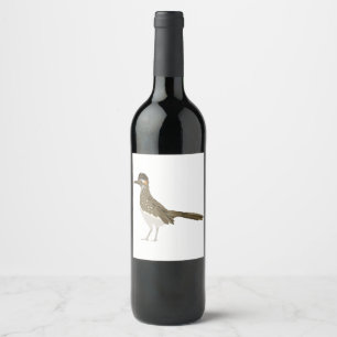 Étiquette Pour Bouteilles De Vin Grand Roadrunner