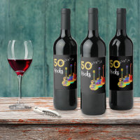 Guitare 50 Rocks 50e anniversaire fête