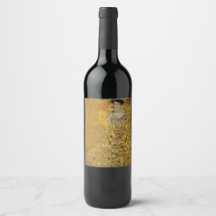 Étiquette Pour Bouteilles De Vin Gustav Klimt