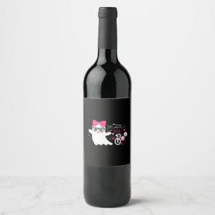 Étiquette Pour Bouteilles De Vin Halloween du petit garçon de maman