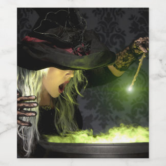 Étiquette Pour Bouteilles De Vin Hocus Pocus