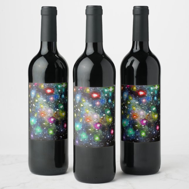 Étiquette Pour Bouteilles De Vin Je souhaite que  (Bouteilles)