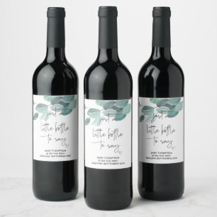 Étiquette Pour Bouteilles De Vin Je suis enceinte Nouveau bébé Grossesse Faire-part
