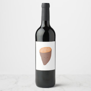 Étiquette Pour Bouteilles De Vin Je Yam Ce que je Yam Classic Citation tendance