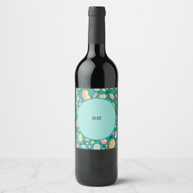 Étiquette Pour Bouteilles De Vin Jelly Bean (Devant)
