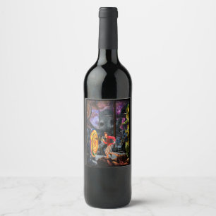 Étiquette Pour Bouteilles De Vin Jours de pirate