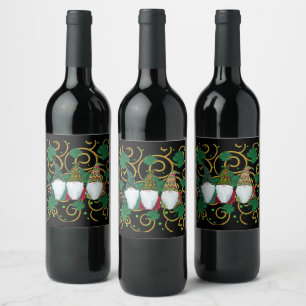 Étiquette Pour Bouteilles De Vin Joyeuse St. Patrick GNOMES