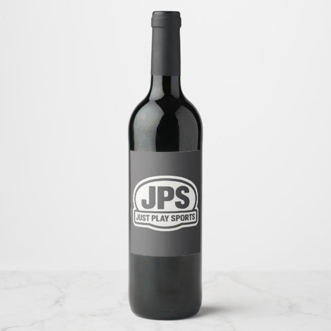ÉTIQUETTE POUR BOUTEILLES DE VIN JPS  (Devant)